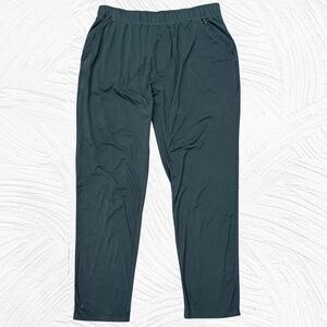 Alo Yoga Conquer Pulse Performance Pants Anthracite Gray XXL